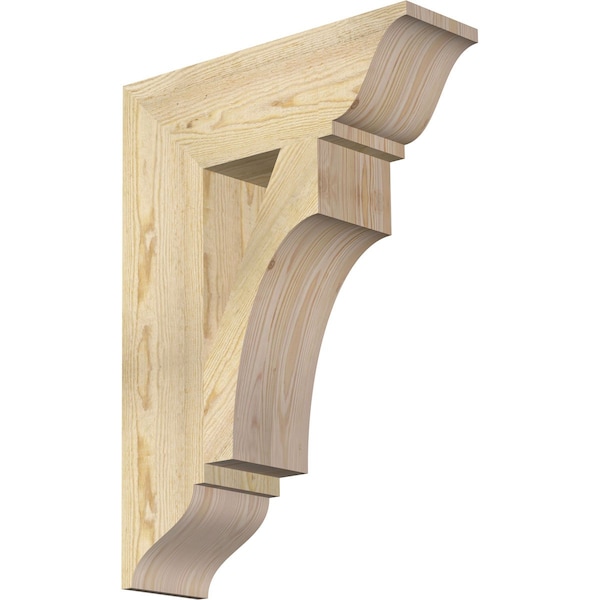 Ekena Millwork Westlake Traditional Rough Sawn Bracket, Douglas Fir, 6"W x 20"D x 28"H BKT06X20X28WTL01RDF - main
